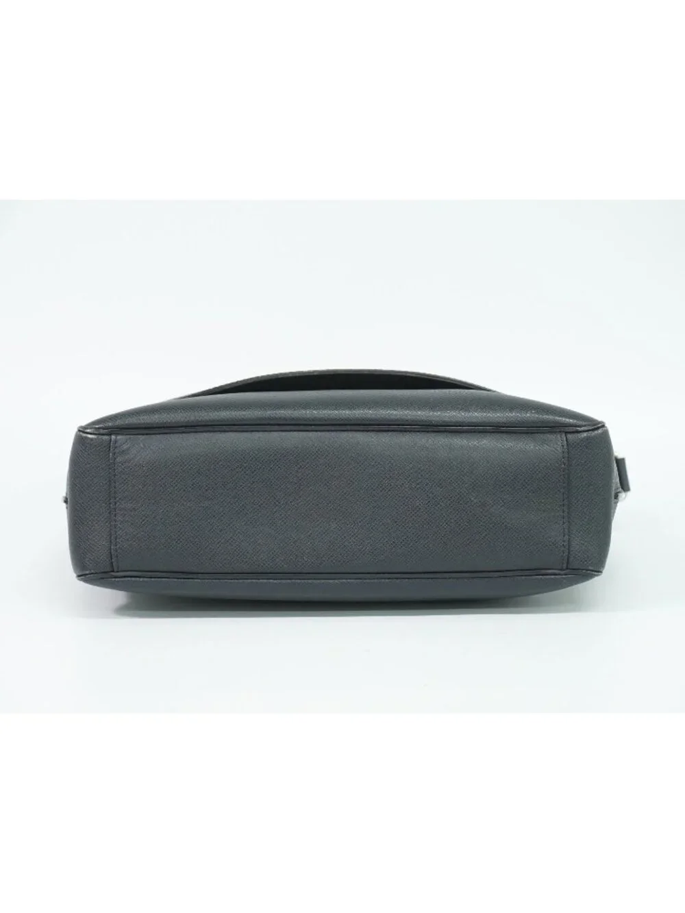 Louis Vuitton LV Roman MM Taiga Leather Shoulder Bag Boreal Dark Navy